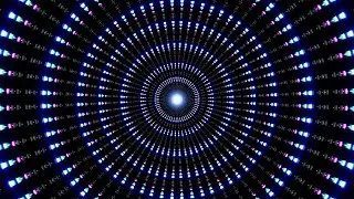Flickering Neon Color Dot LED Loop Background