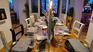 PRIVATE DINNER SETUP SOCIETE GOURMET