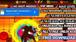 SF2 VIP MOD APK SUPER EVIL TITAN MOD + UNLIMITED COINS UNLOCK ALL WEPON NEW WEPON MAGIC✨