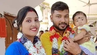 পঞ্চমীর দিন আয়ুশি  সোনার মুখে প্রসাদ ❤️❤️