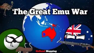 The Great Emu War - History in Countryballs