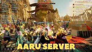 New World Aeternum - Sandwurm Raid | GS DPS POV | First Clear in Aaru