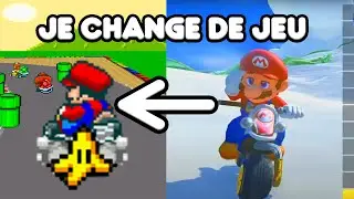 SI JE NE TERMINE PAS 1ER JE PASSE AU JEU MARIO KART SUIVANT