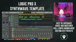 How to make a Synthwave song in Logic Pro X