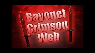 CS:GO GIVEAWAY Bayonet Crimson Web (MW) (Gleam.io)