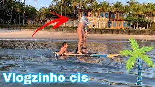 Vlog na praia 🏝