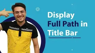 how to display full path in title bar of file explorer