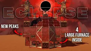 Eclipse - Unique SQUAD Base with Large Furnaces inside in RUST 2023