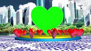 Heart Animation Green Screen Video Effects free