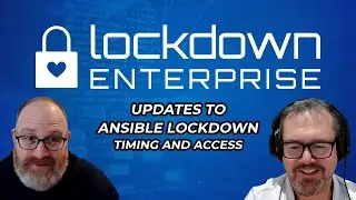 Updates to Ansible Lockdown Timing and Access