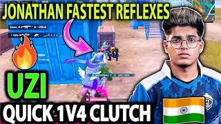 JONATHAN QUICK REFLEXES | JONATHAN QUICK 1V4 CLUTCH WITH UZI | UNBELIEVABLE MOMENTS | GODLJONATHAN