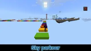 Sky parkour (full play though)