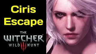 Ciris attempt to escape the Wild Hunt at Skelige - Lets Play Witcher 3