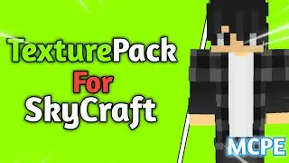 Minecraft Texture Pack For SkyCraft MCPE | Texture Pack For My Subscriber