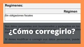 Sin obligaciones fiscales sat ¿Qué hago? - Mi constancia de situación fiscal sale sin obligaciones