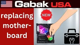 how to Swap Motherboard keeping the same components and parts?