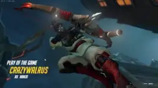 Overwatch - The 300 ping Hanzo #1