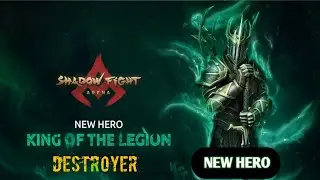 NEW HERO KING OF LEGION IS REALLY AMAZING 😱🤟 - Shadow  Fight Arena