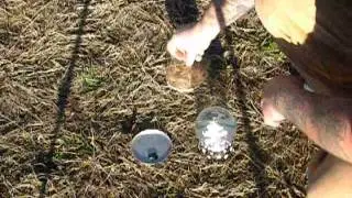 Snow Globe Fire Starter