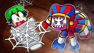 Pomni Becomes an EVIL SPIDER In Roblox!