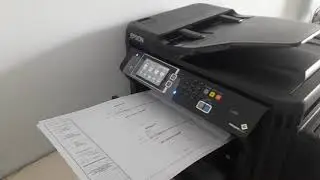 Cetak a3 epson l1455 cepat