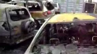 Dealership Car Fire