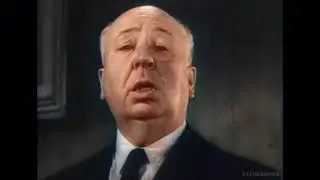 Psycho (1960) Trailer featuring Alfred Hitchcock - AI Colorized and Upscaled