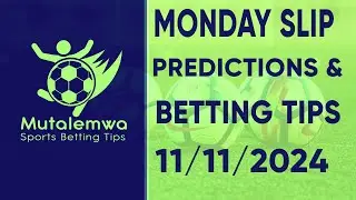 FOOTBALL PREDICTIONS TODAY 11/11/2024 PREDICTIONS TODAY | BETTING TIPS, #betting@sports betting tips