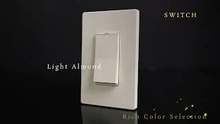 Light Switches, Outlets, and Wall Plates | Rêve Collection | TOPGREENER