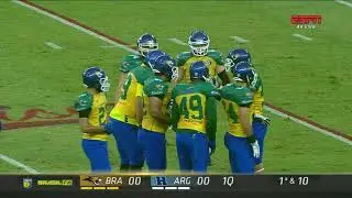 BRASIL X ARGENTINA - Futebol Americano no Mineirão