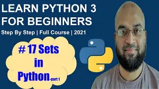 Sets in Python | Learn Python Basic Full Course