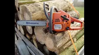 Самый мощный шведский вынос мозга. Хускварна 236