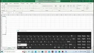 How to take ten number Average in Excel
