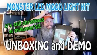Monster LED Mood Lights Unboxing and Demo 1 4 20