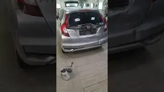 Хонда. удар в зад) обзор #кузовнойремонт #покраскаавто #ремонтавто