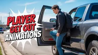 Unity Tutorial: Realistic Car Exit System | Player Get Out Animation