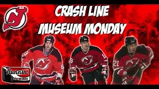 NJ Devils CRASH LINE Mike Peluso Bobby Holik Randy McKay MUSEUM MONDAY