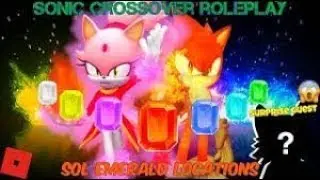Crossover Sonic 3D RPG V3 how to get sol emerald