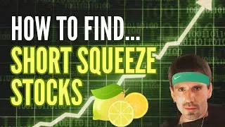 ⚡How To Find Short Squeeze Stocks  || Short Selling || Day Trading ⚡