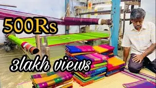 Kanchipuram pure Handlooms silk cotton sarees, pure cotton sarees, starting 500Rs/Diwali collection
