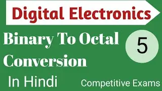 Binary to Octal Conversion in Hindi