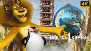 Mortal Kombat 1 - ALEX & CAPTAIN MADAGASCAR DLC MOD Klassic Towers 