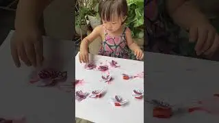 Sensory play Tepok tepok nyamuk #sensoryplay #experimen