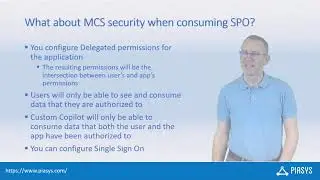 Episode #286 - Consuming SharePoint/OneDrive data with Microsoft Copilot Studio and SSO