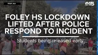 Foley HS releasing students after lockdown and police response to incident - WPMI NBC 15