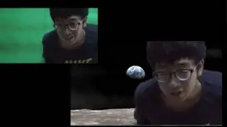 Green screen (before and after )