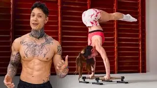 Chris Heria training with Jasi Svilenova