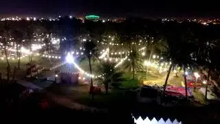 منتجع ديرتي: مناظر ليلية من الأعلى | Night, Top View of Derety Resort Saudi Arabia