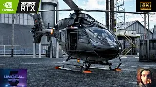 [8K60FPS] Realistic Helicopter 3D Render | Unreal Engine 5