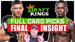 DRAFTKINGS: UFC 305: Du Plessis vs. Adesanya FULL CARD Predictions